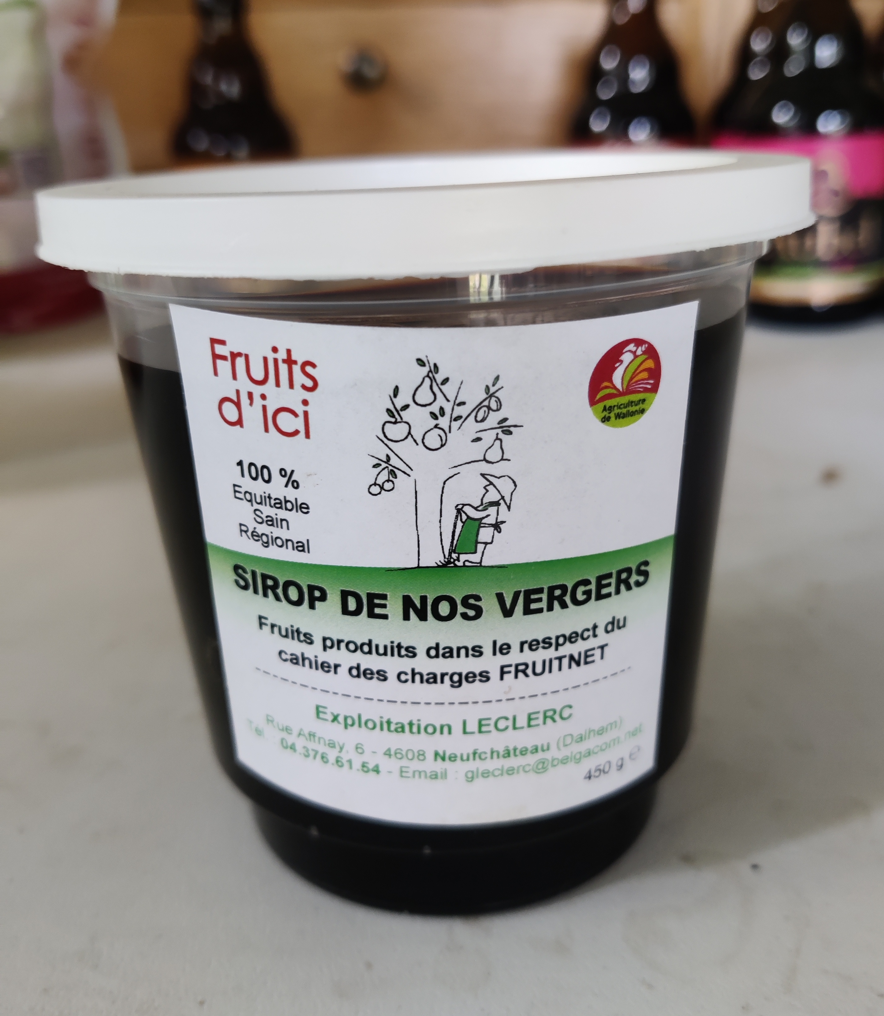 Sirop de nos vergers