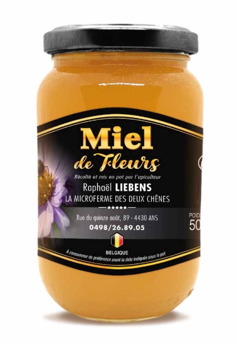 Miel toutes fleurs, 500g